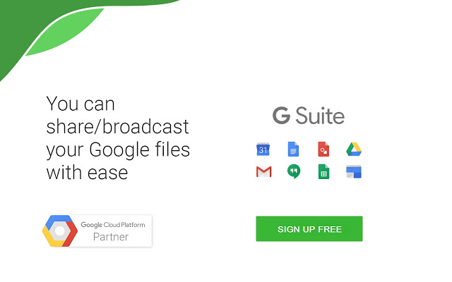 screenshot of Business Hangouts